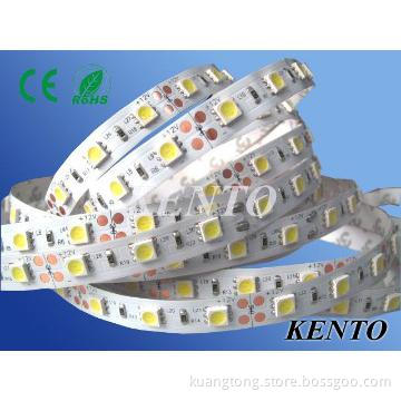 White wiring board 2835 Ledstrips 12V/24V non waterproof